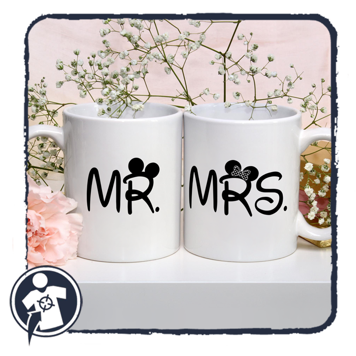 Mr & Mrs - páros bögre
